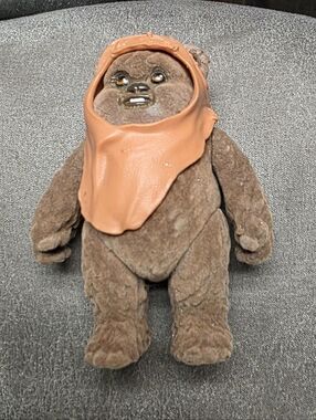 Star Wars Wicket the Ewok plush figure, likely from the 2016 "Star Wars Buddies"